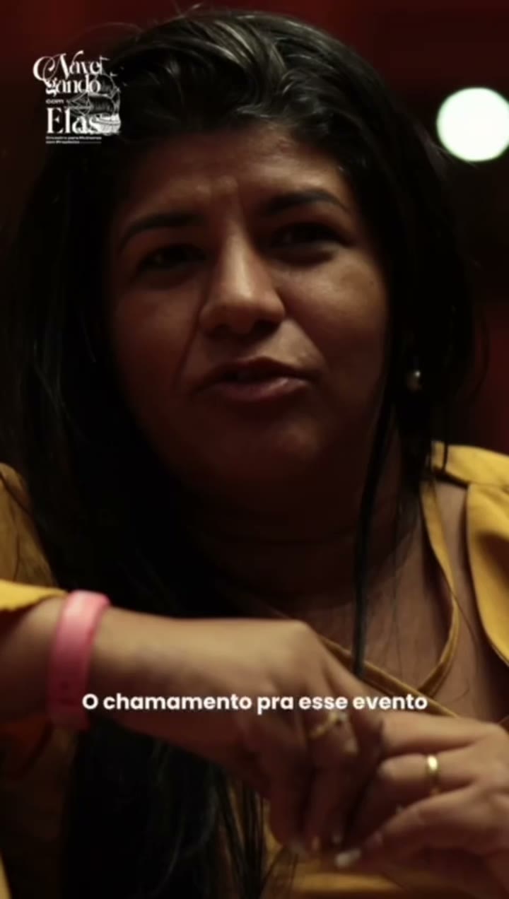 Passageira da Imersão para Mulheres em depoimento